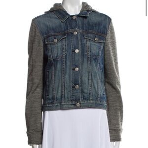 Rag & Bone Denim Jacket with Hood
